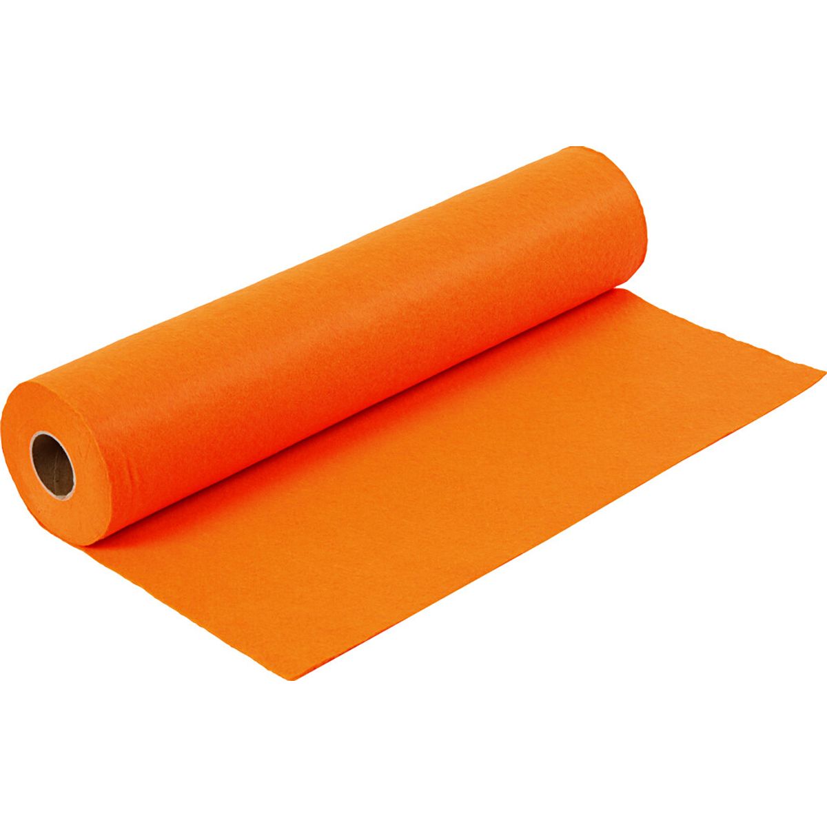 Hobbyfilt Rulle - B 45 Cm - 1,5 Mm - 180-200 G - Orange - 5 M