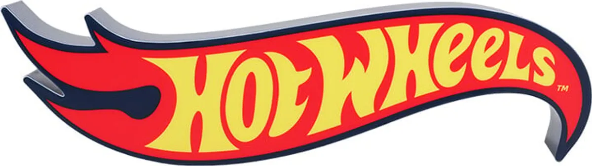 Hot Wheels Shaped Logo Light