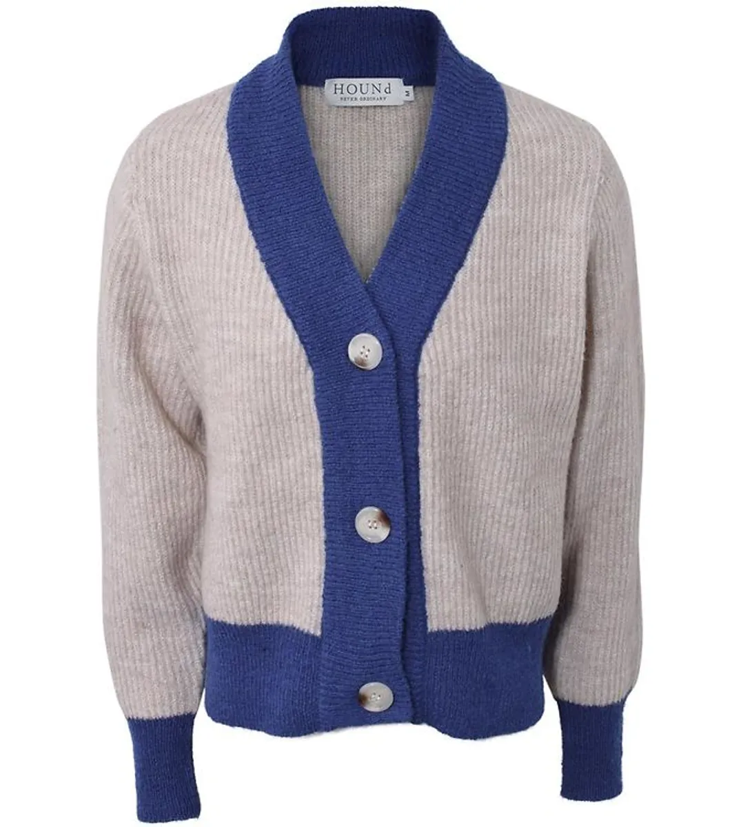 Hound Cardigan - Strik - Rib - Cobalt Blue