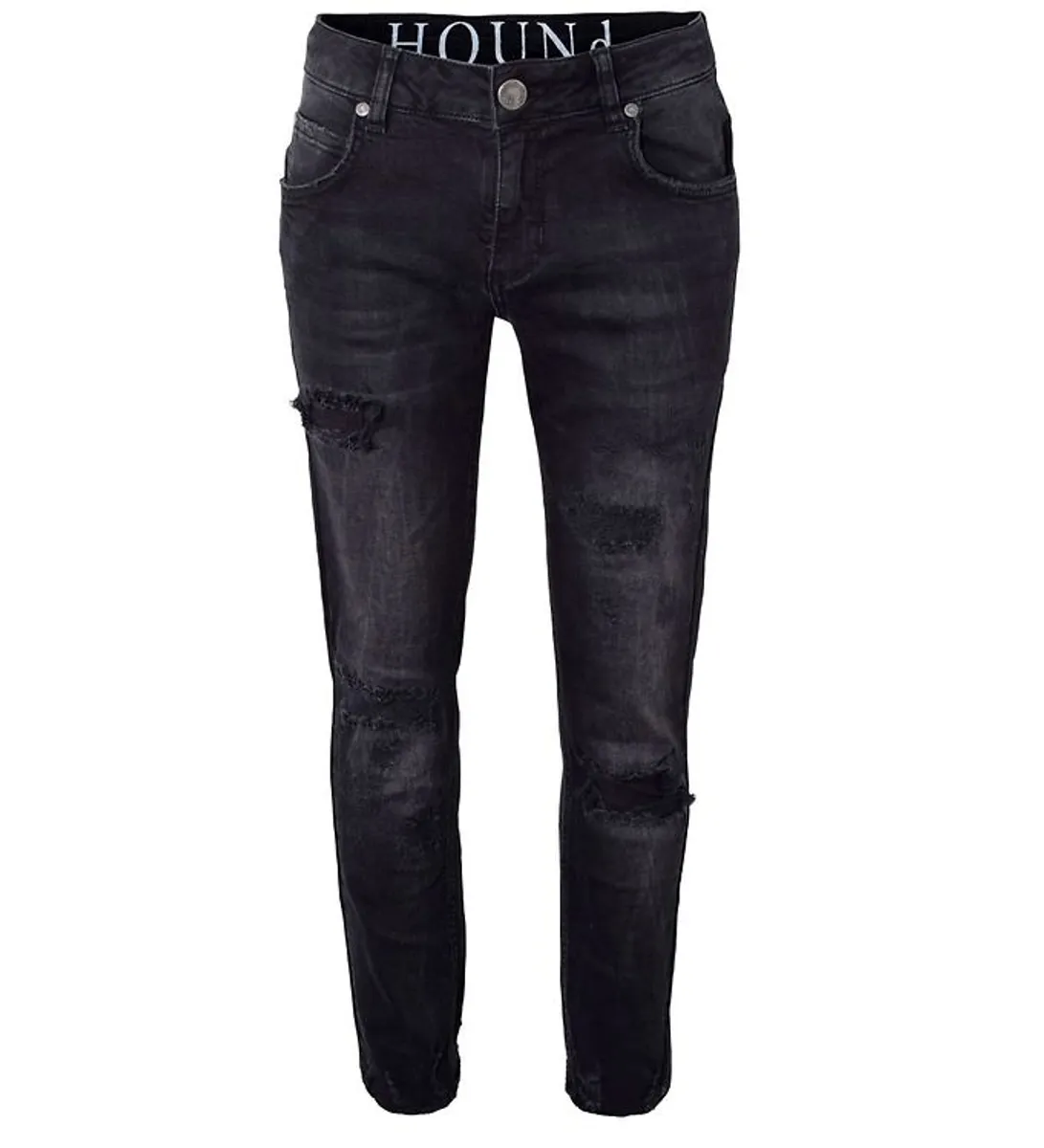 Hound Jeans - Wide - Trashed Black Denim