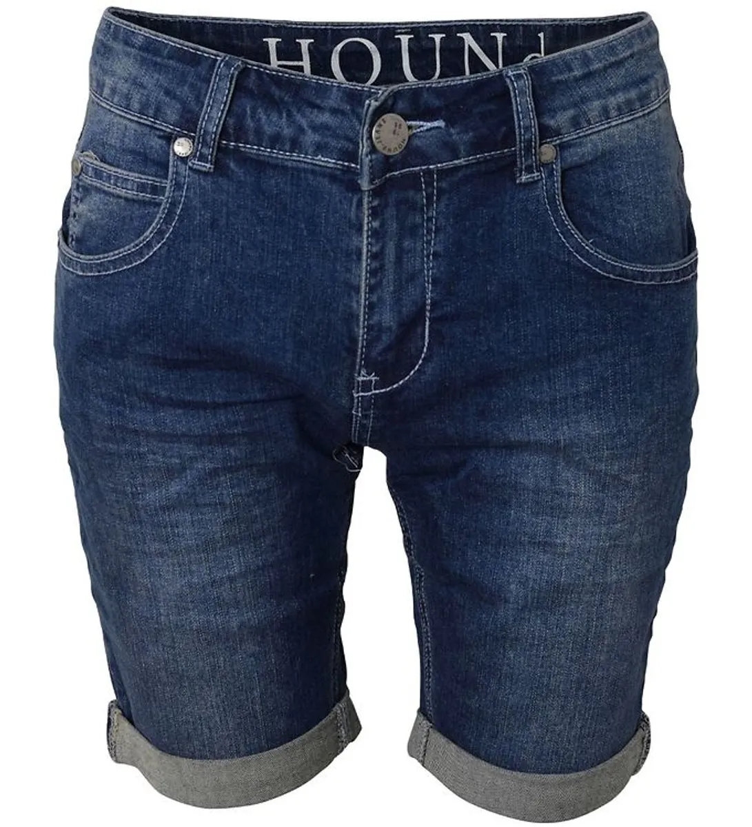 Hound Shorts - Straight - Blue Denim