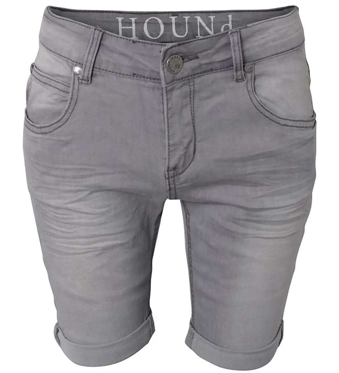 Hound Shorts - Straight - Grey Denim