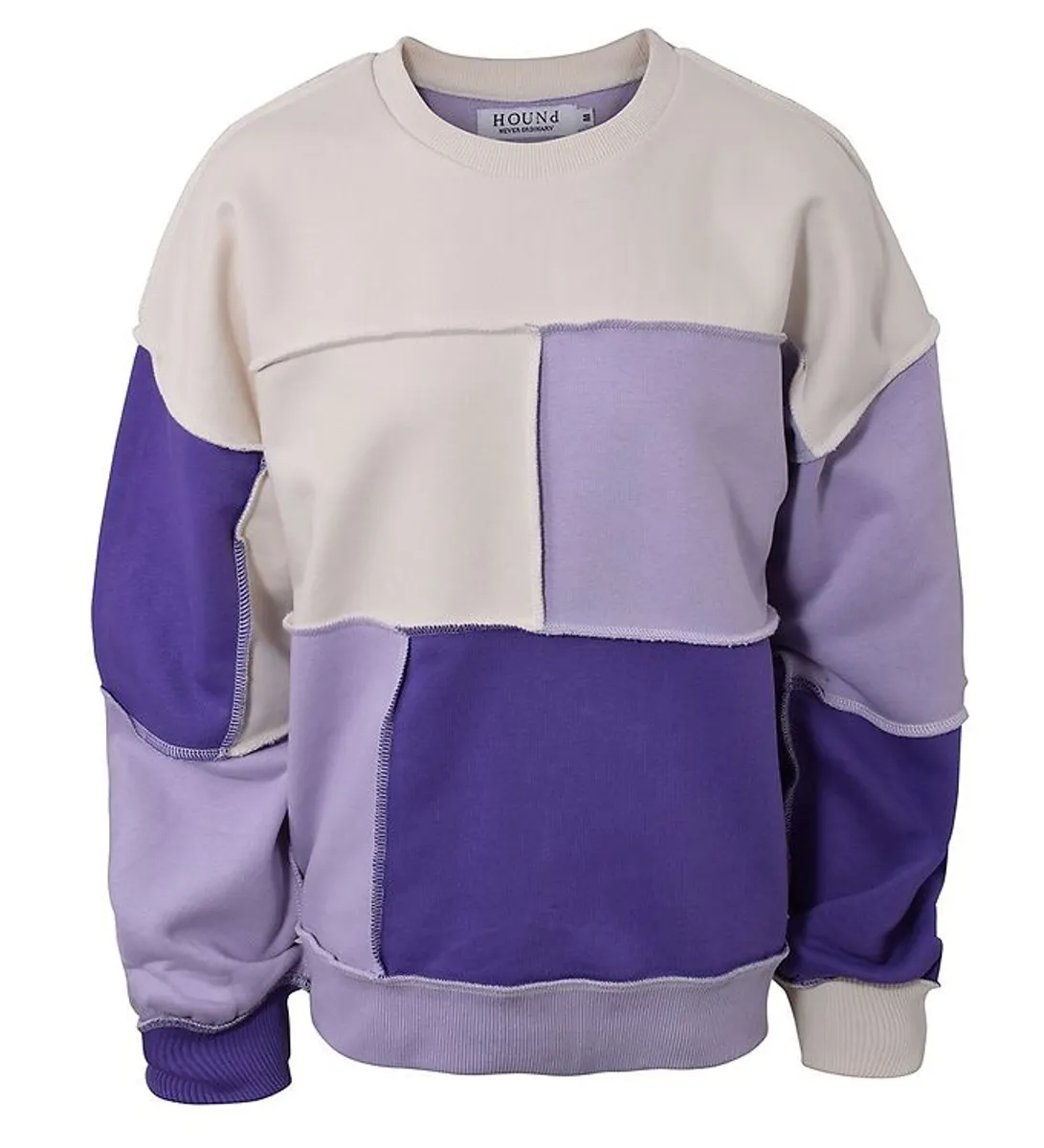 Hound Sweatshirt - Crew Neck - Lavender