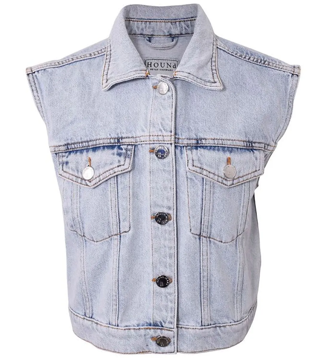 Hound Vest - Denim - Light Blue Used