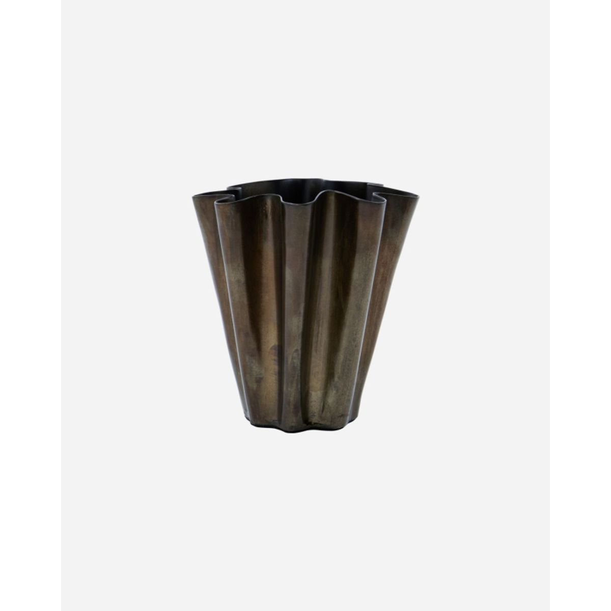 House Doctor - Vase, Hdflood, Antique Brown