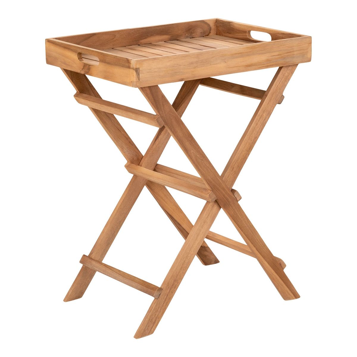 House Nordic - Ronda Teak Bakkebord H49,5 cm