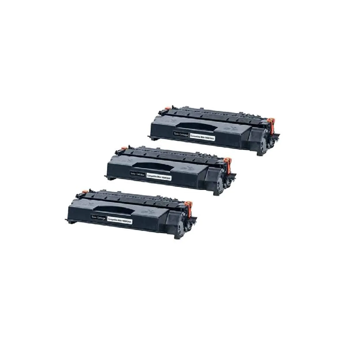 HP 05X rabat sæt! 3 stk sort toner 19.500 sider sider i alt- Kompatibel - CE505X