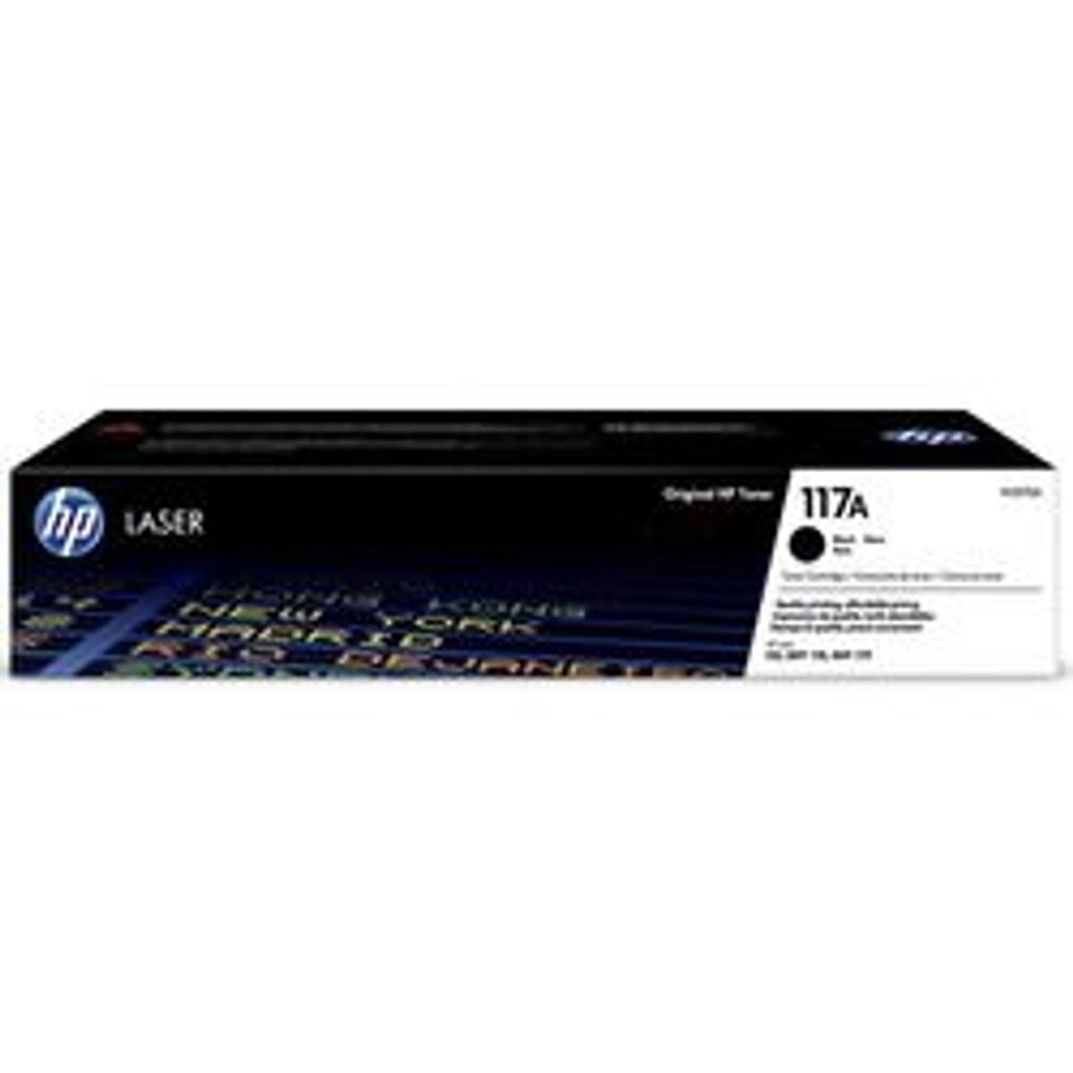 HP 117A Sort Lasertoner W2070A Original