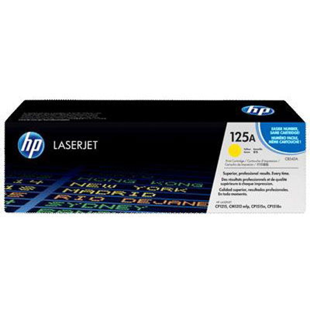 HP 125A toner yellow