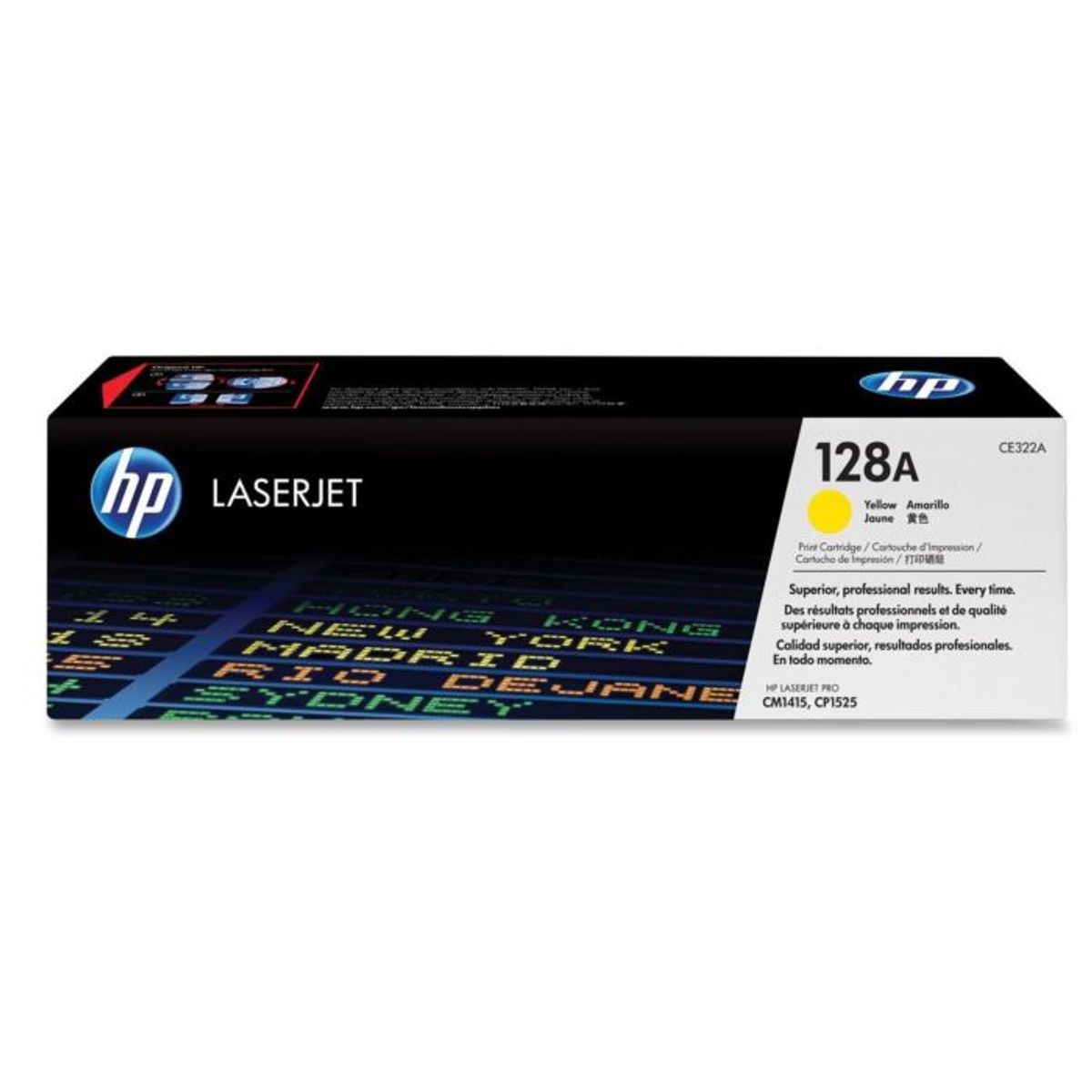 HP 128A toner yellow