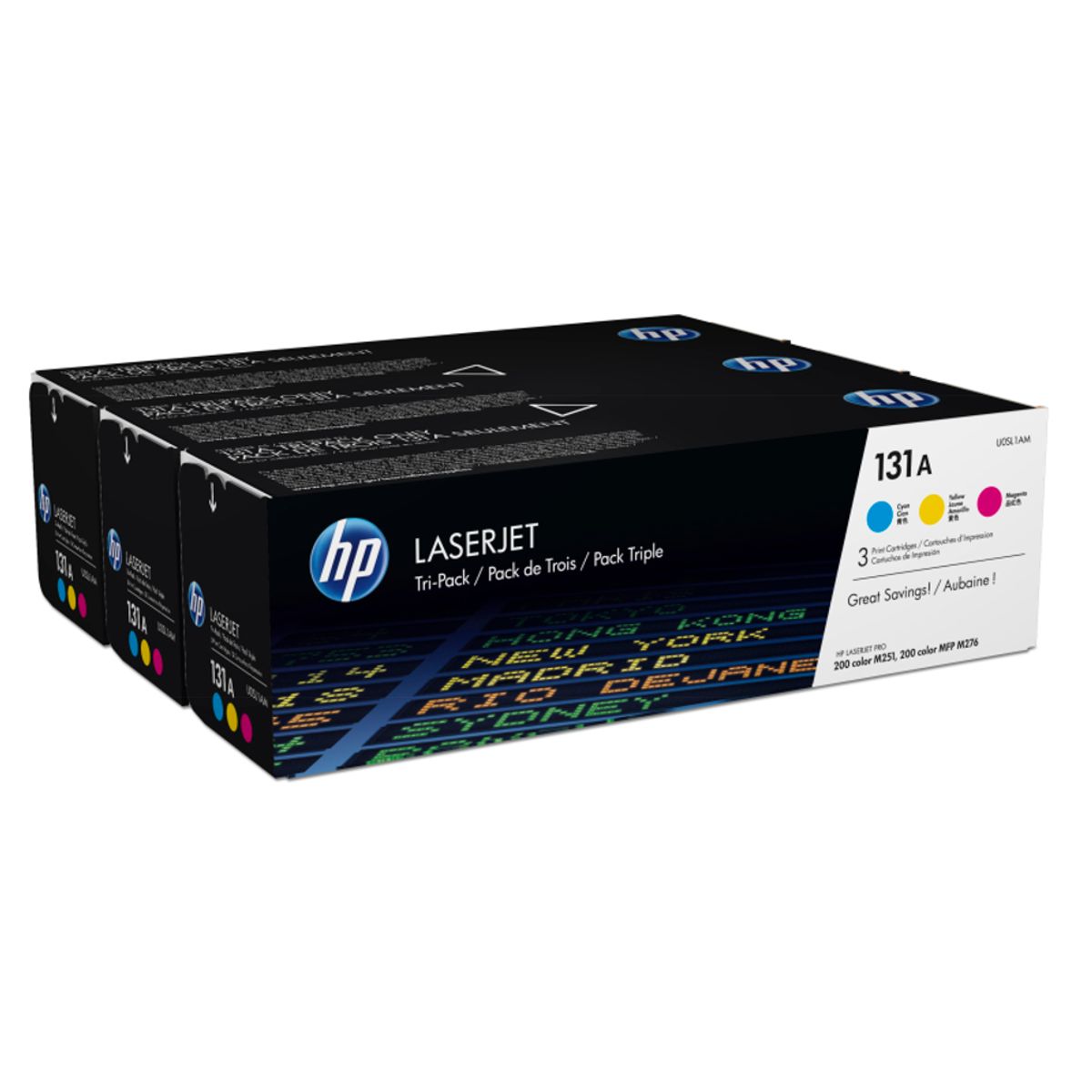 HP 131a Toner U0sl1a CMY