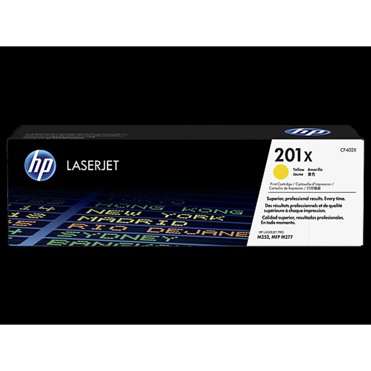 HP 201x Toner Cf402x gul