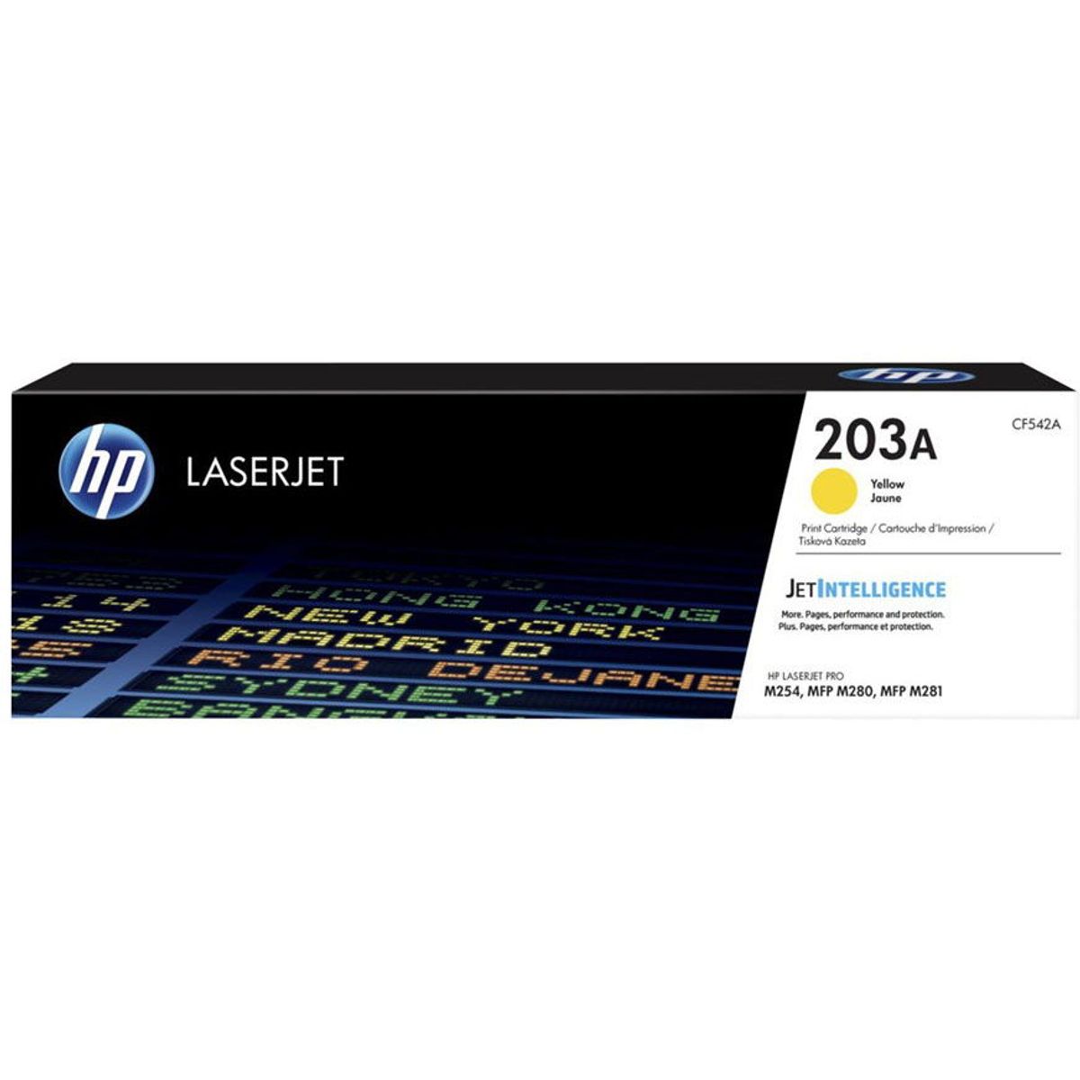 HP 203A toner yellow