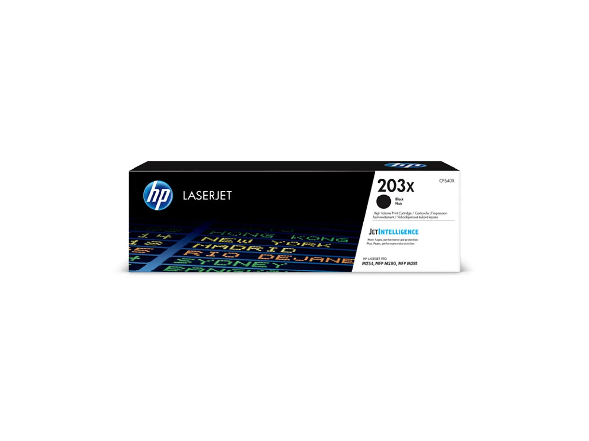 HP 203x Toner Cf540x Sort