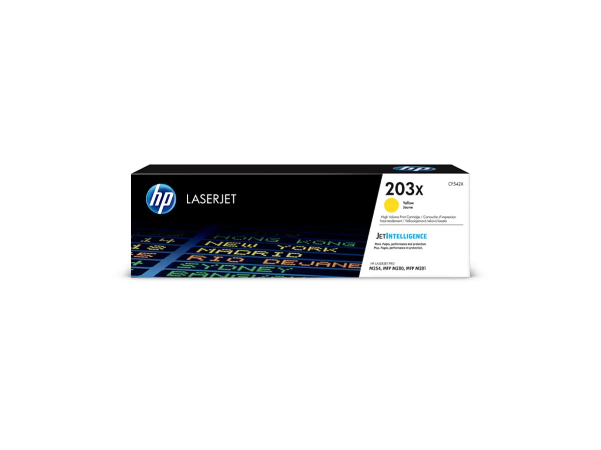 HP 203x Toner Cf542x gul