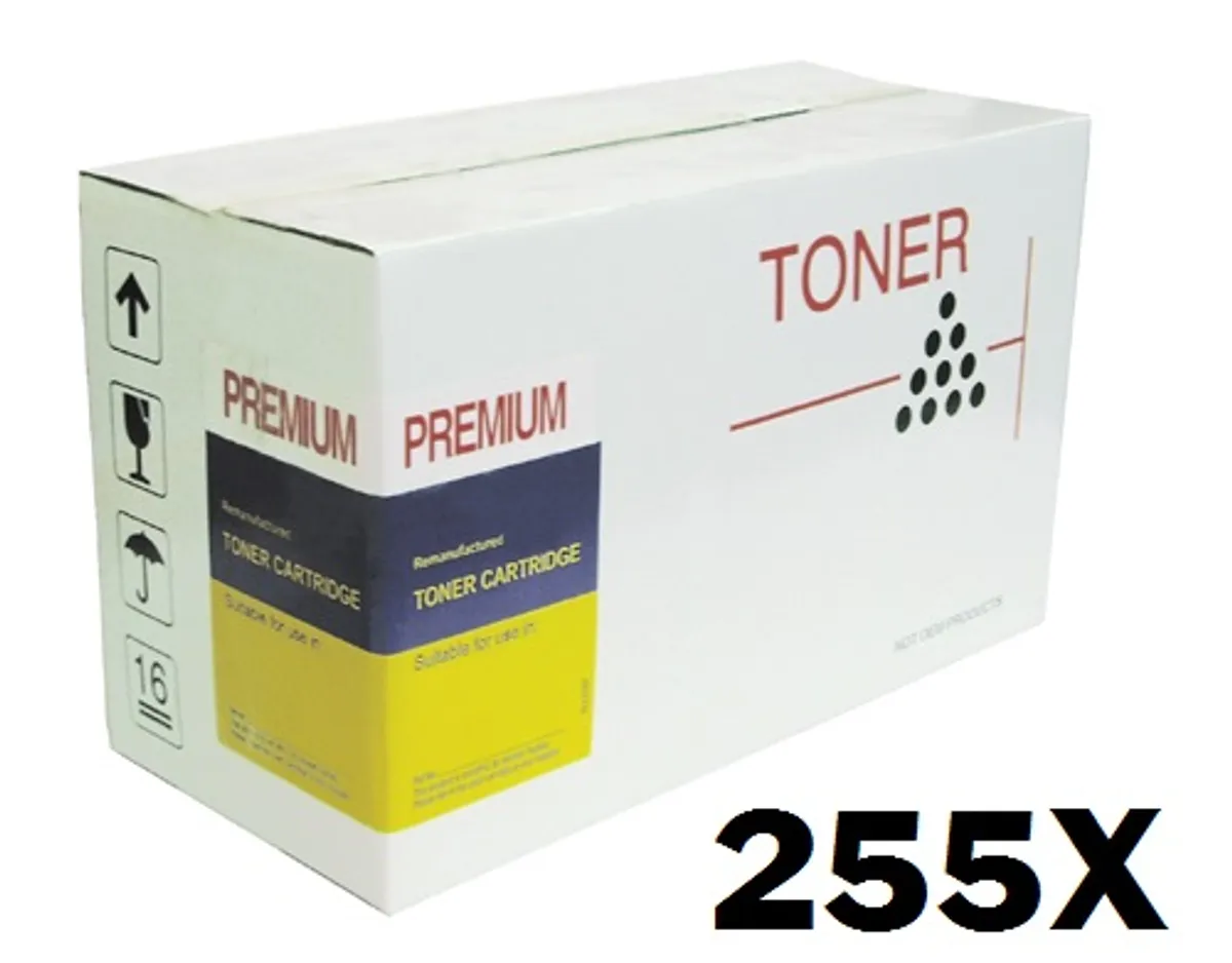 HP 255X Sort Lasertoner Kompatibel