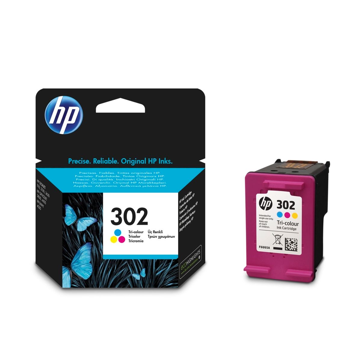 HP 302 color ink cartridge printerpatron