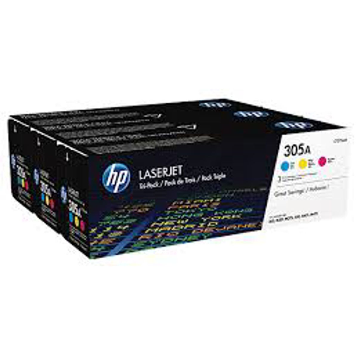 HP 305a Toner Cf370a CMY