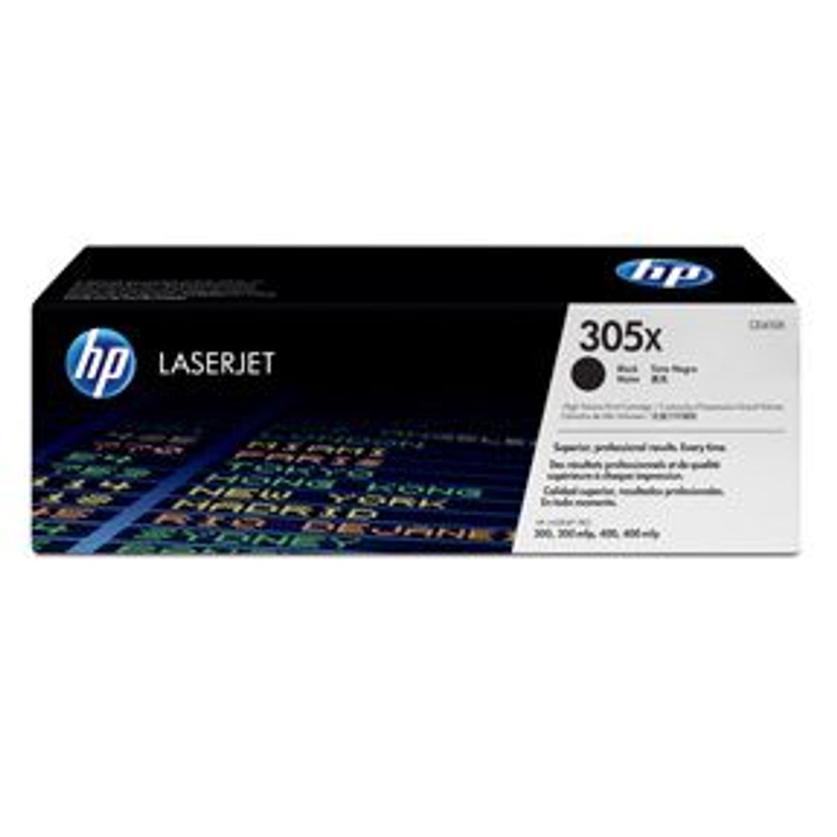 HP 305X - CE410X Toner Original Sort 4000 sider