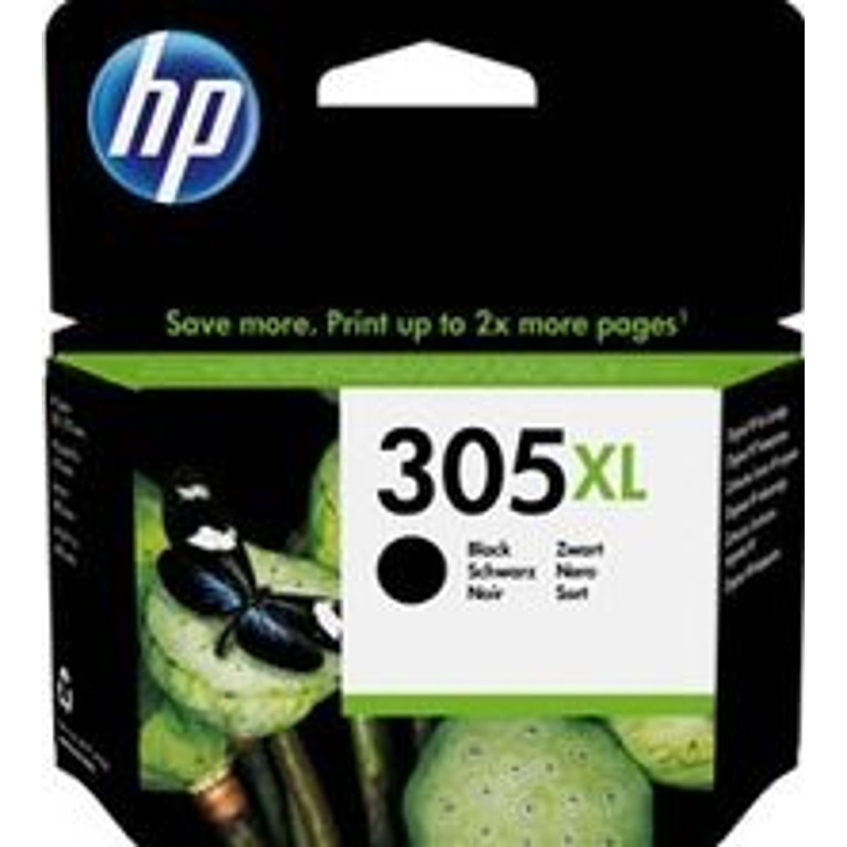 HP 305XL Sort Printerpatron 3YM62AE Original