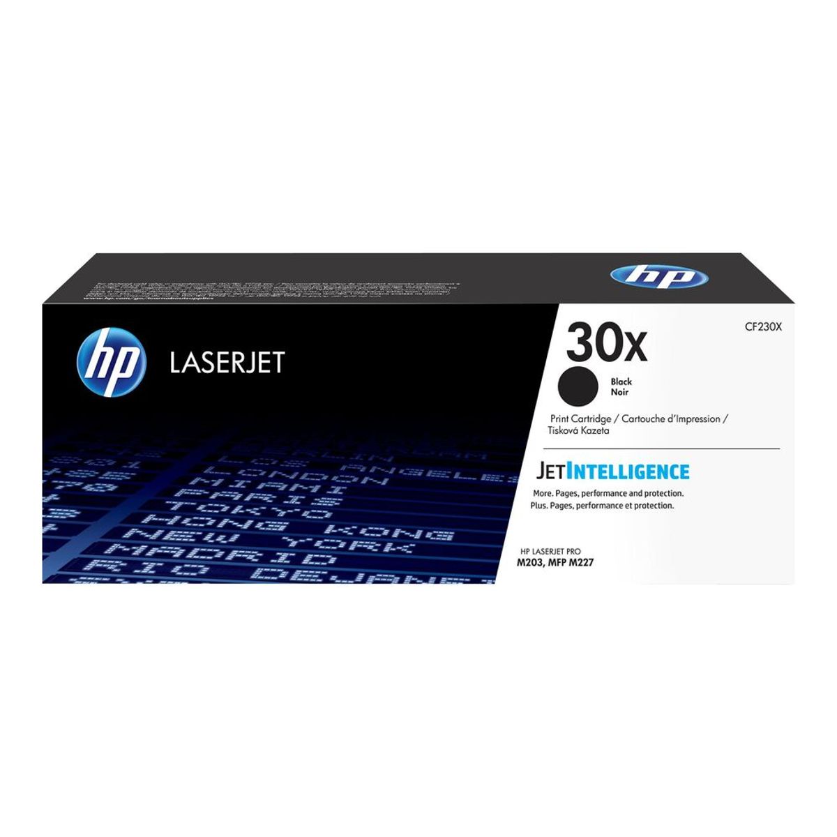 HP 30X CF230X Sort lasertoner 3500 sider