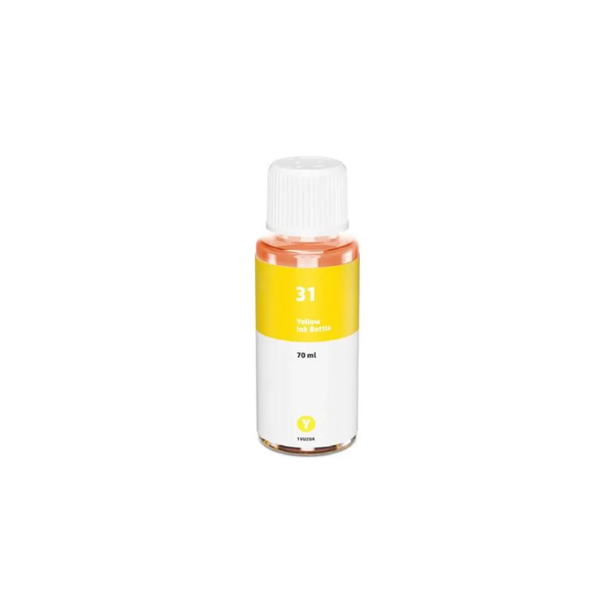 HP 31 gul blækrefill 70 ml - kompatibel 1VU28AE