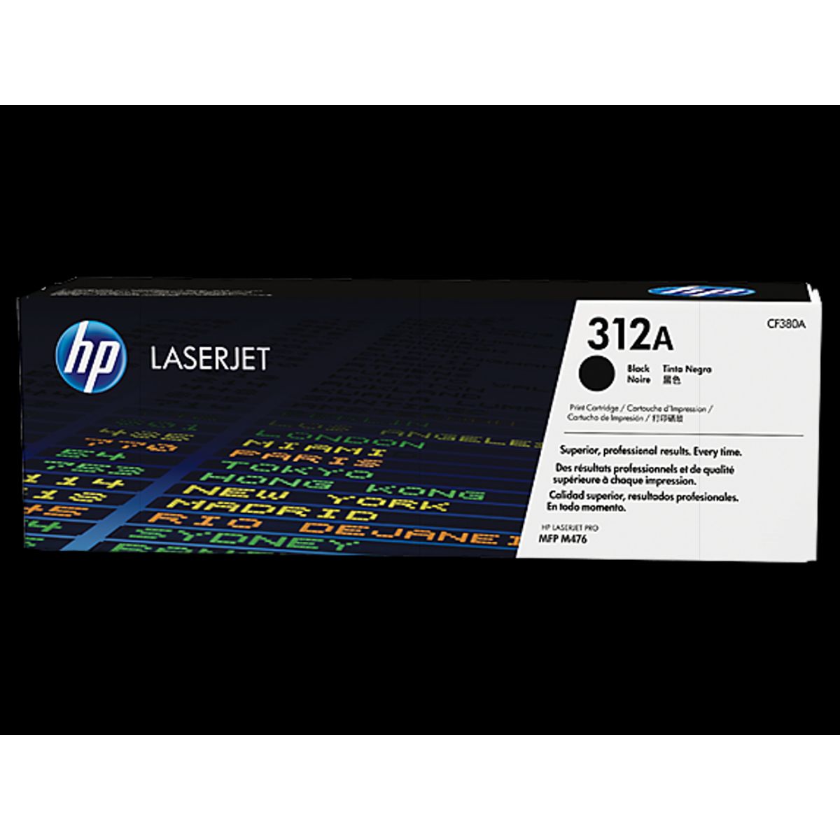 HP 312a Toner Cf380a Sort