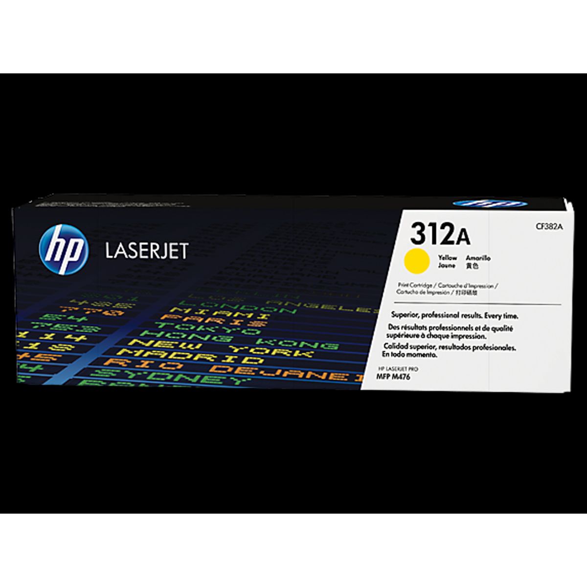 HP 312a Toner Cf382a gul