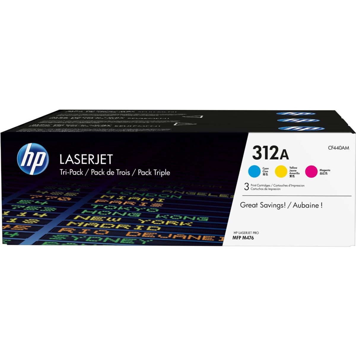 HP 312a Toner Cf440a CMY