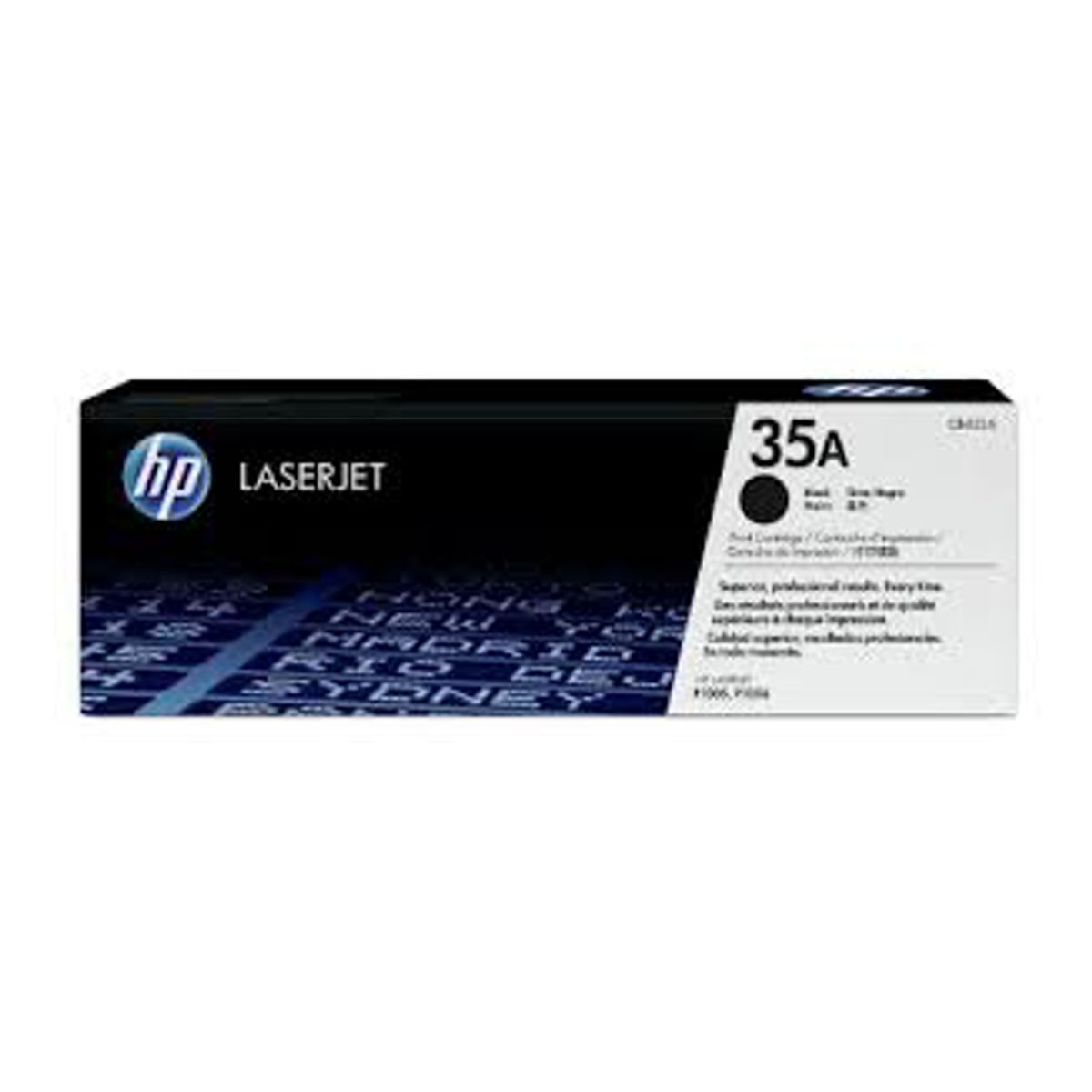 HP 35A Toner Cb435a Sort