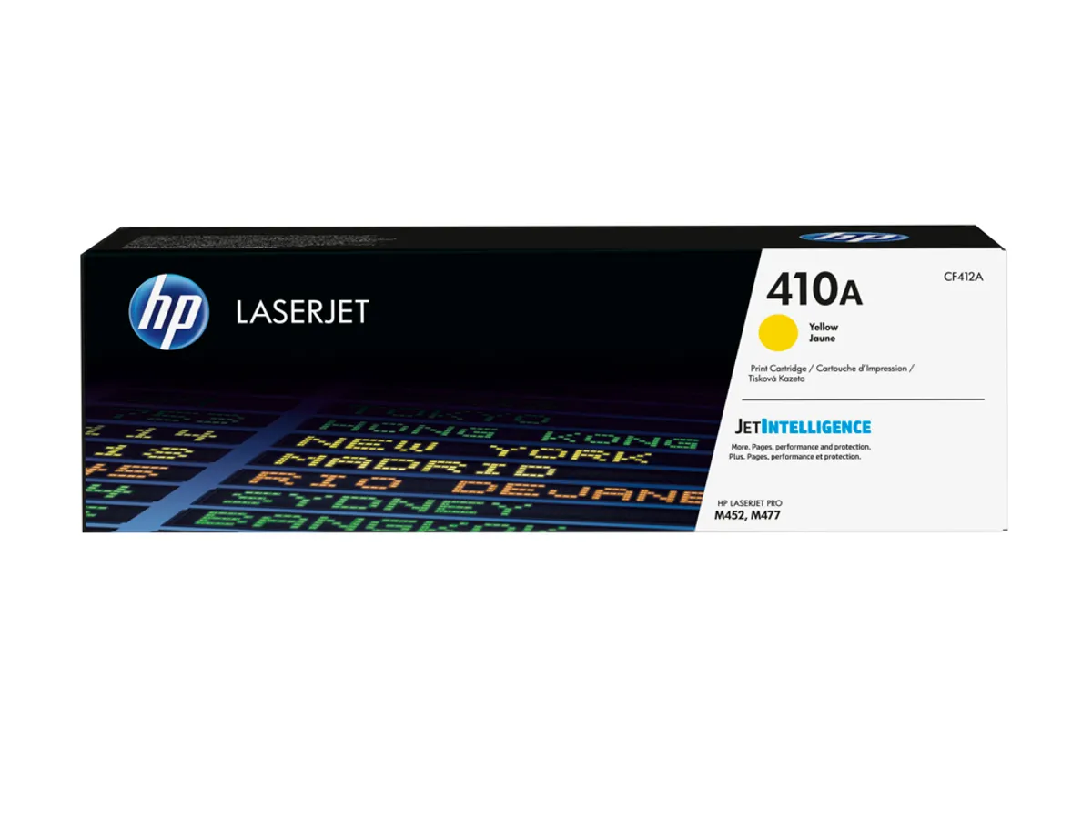 HP 410a Toner Cf412a gul