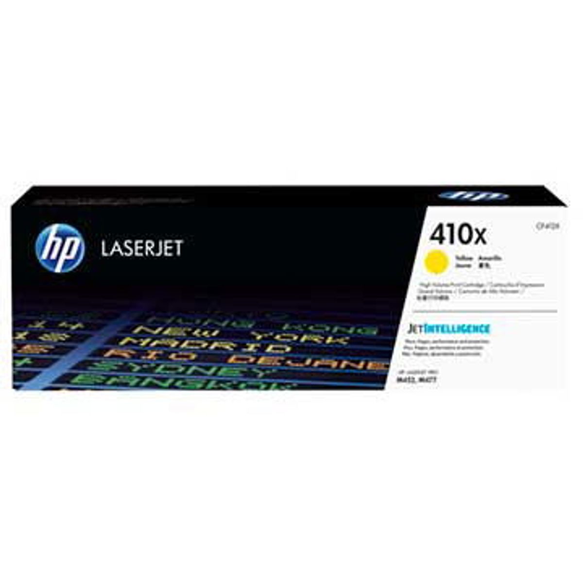 HP 410X toner yellow