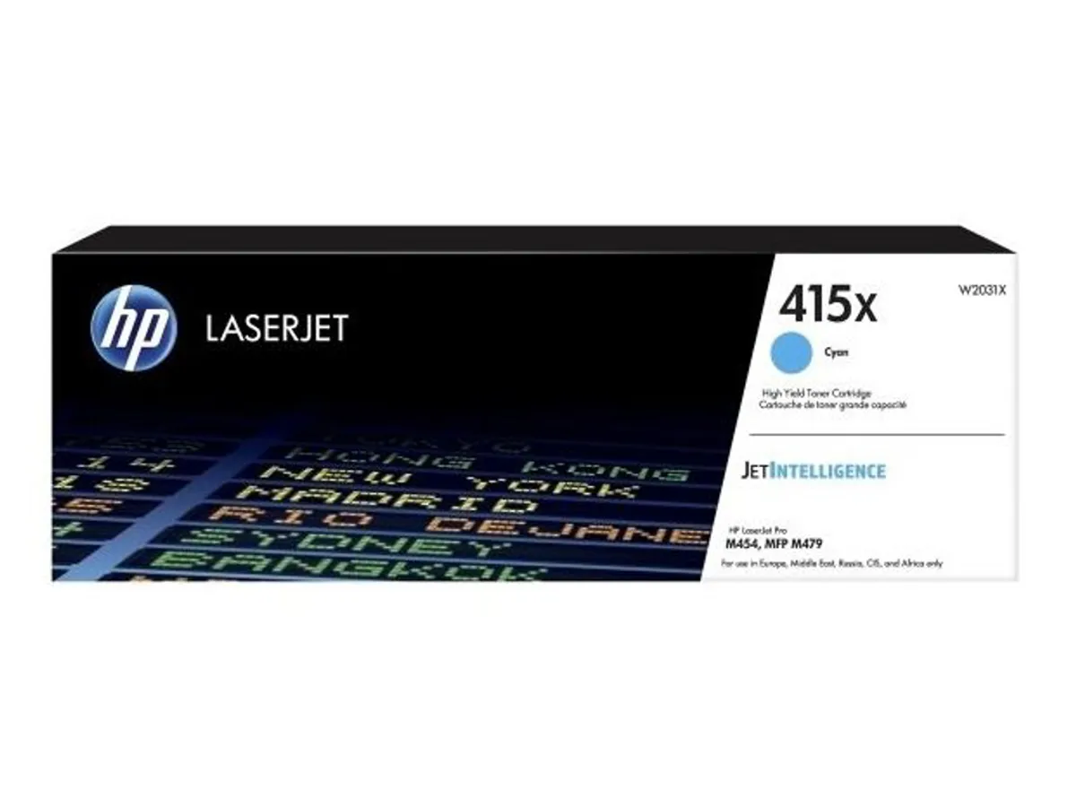 HP 415x Toner W2031x Cyan