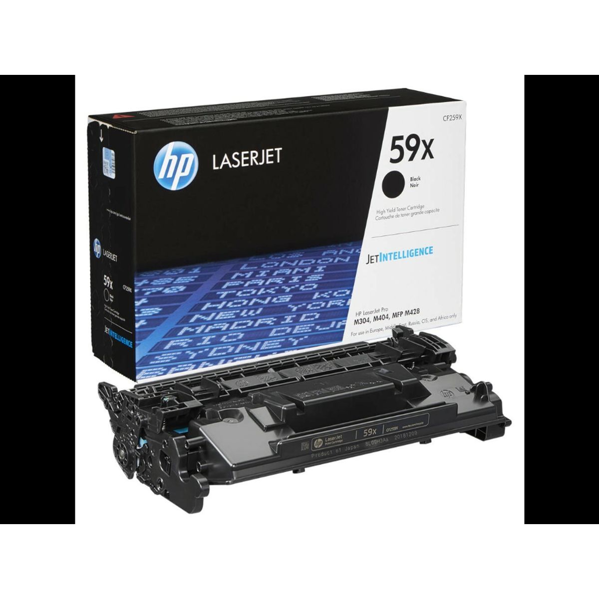 HP 59X Toner Cf259x Sort