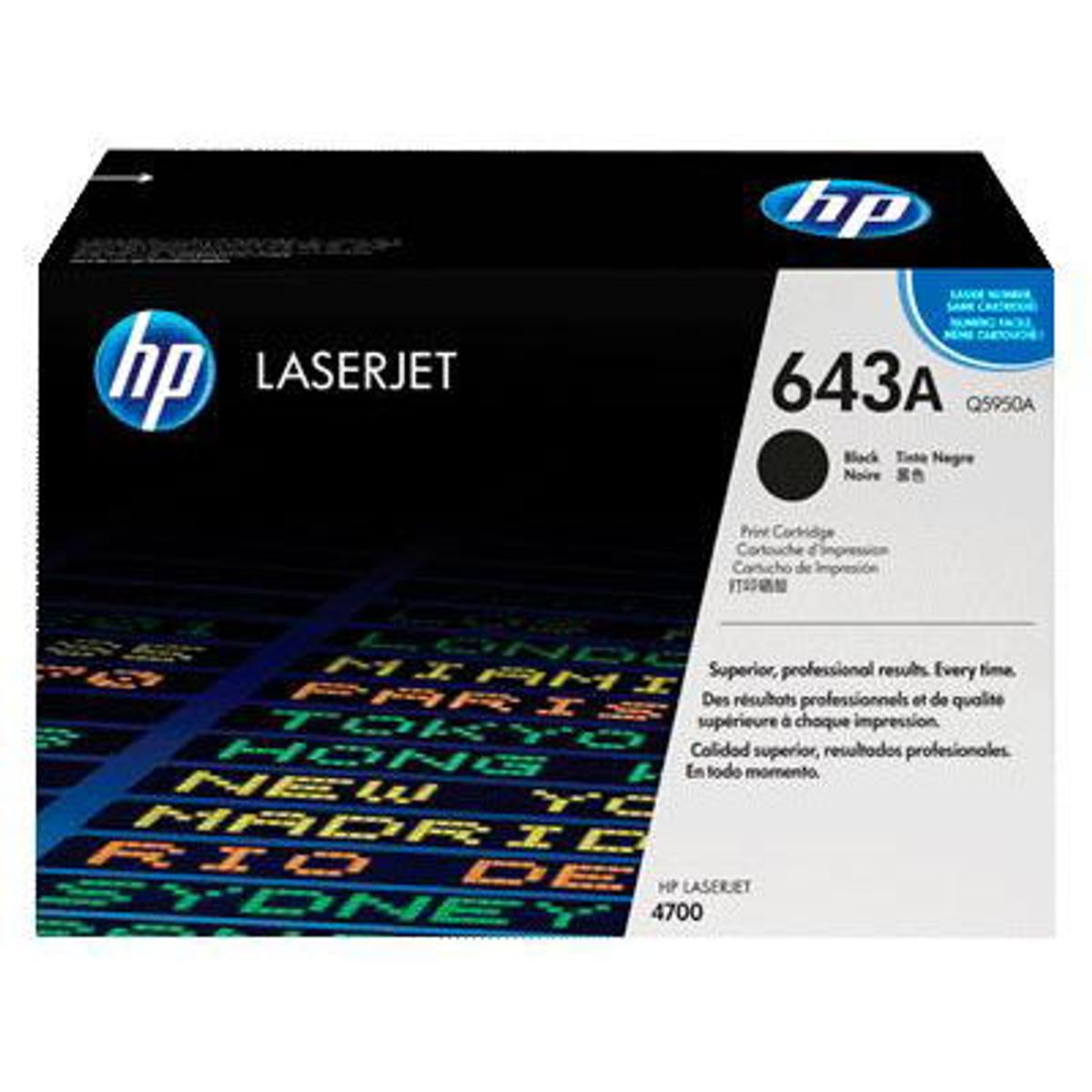 HP 643A toner black