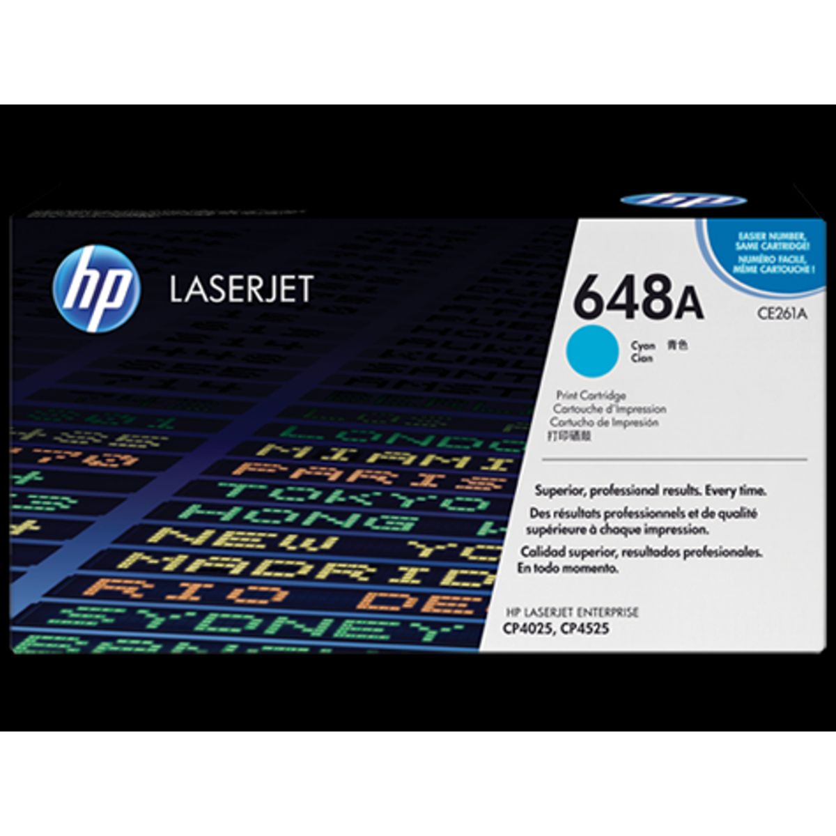 HP 648a Toner Ce261a Cyan