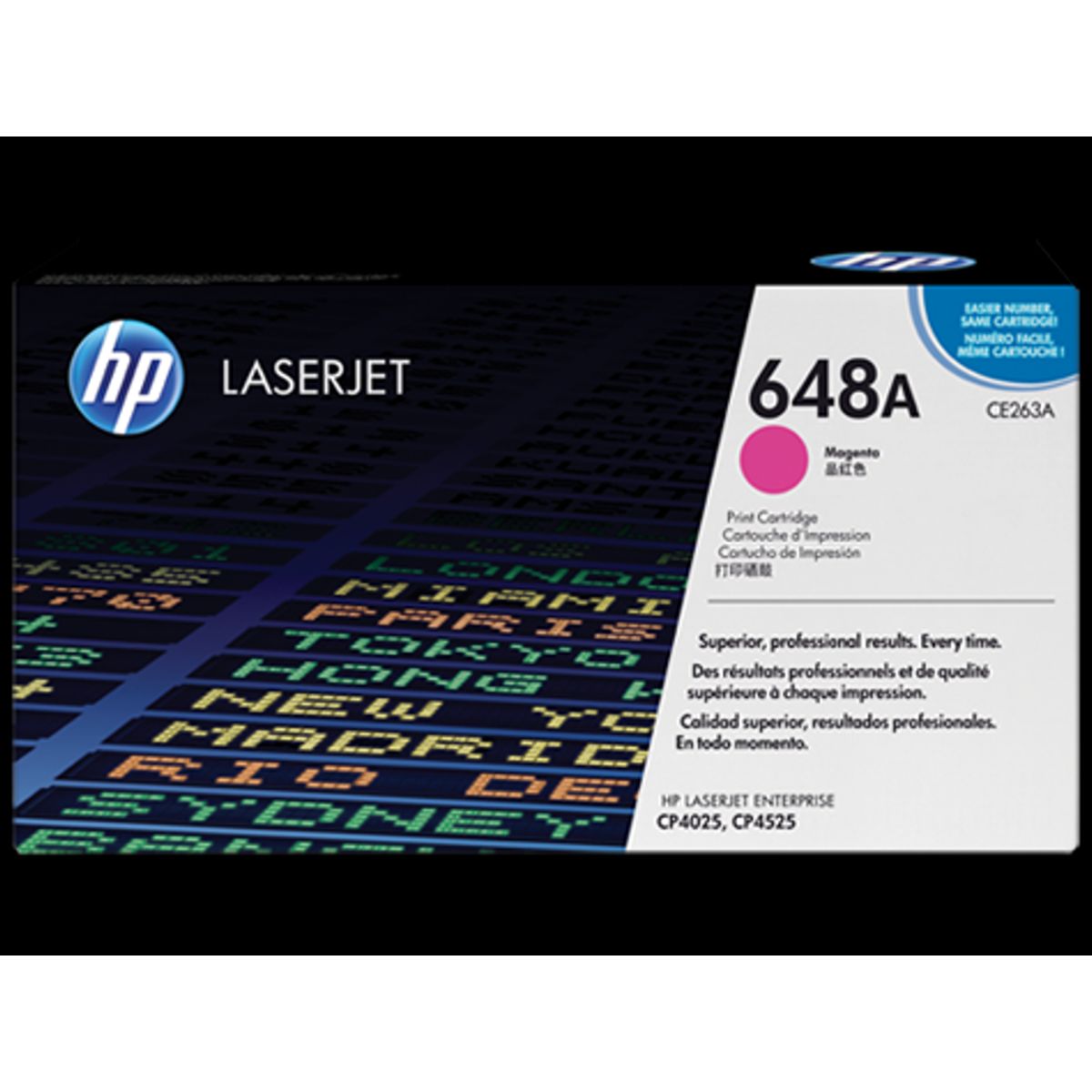 HP 648a Toner Ce263a Magenta