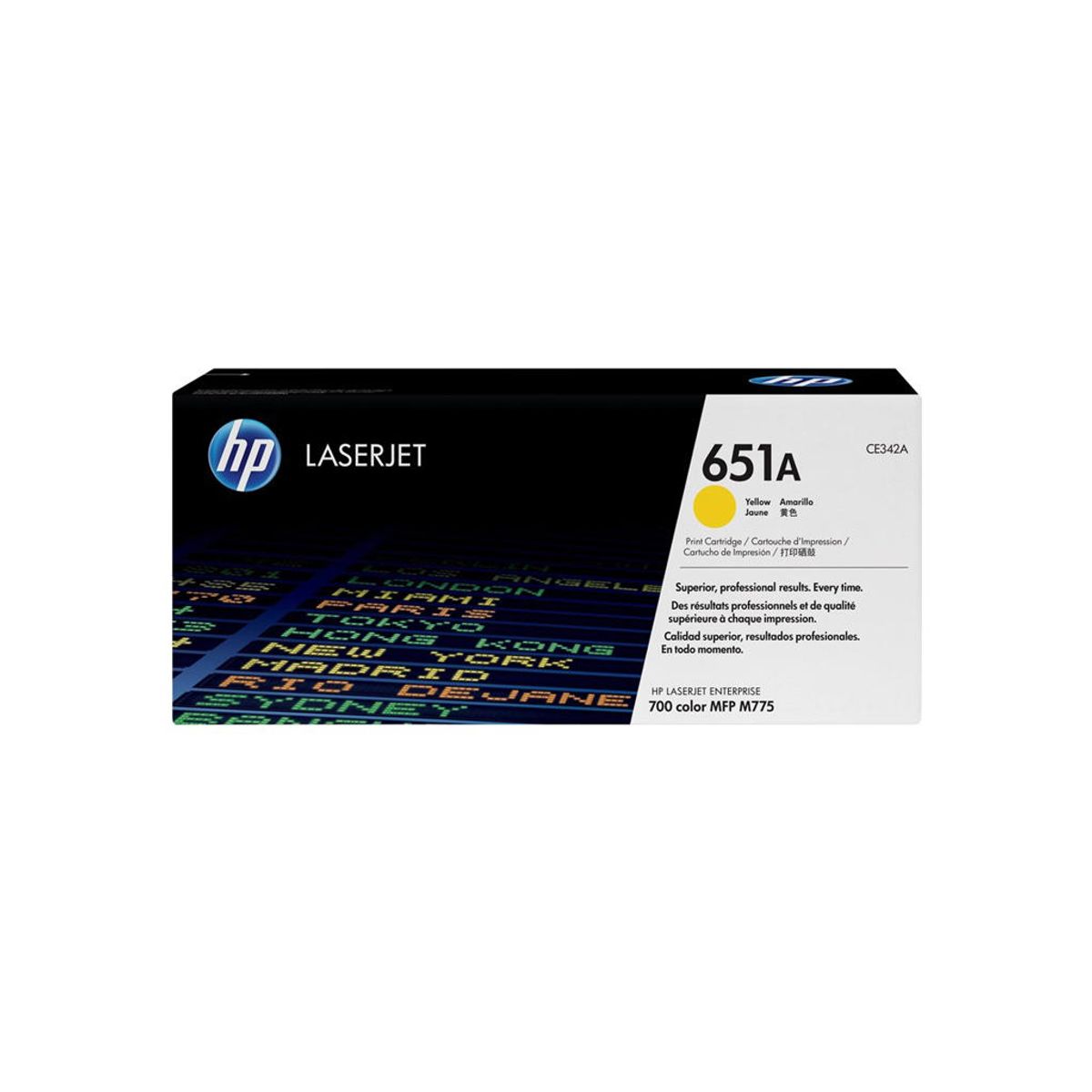 HP 651a Toner Ce342a gul