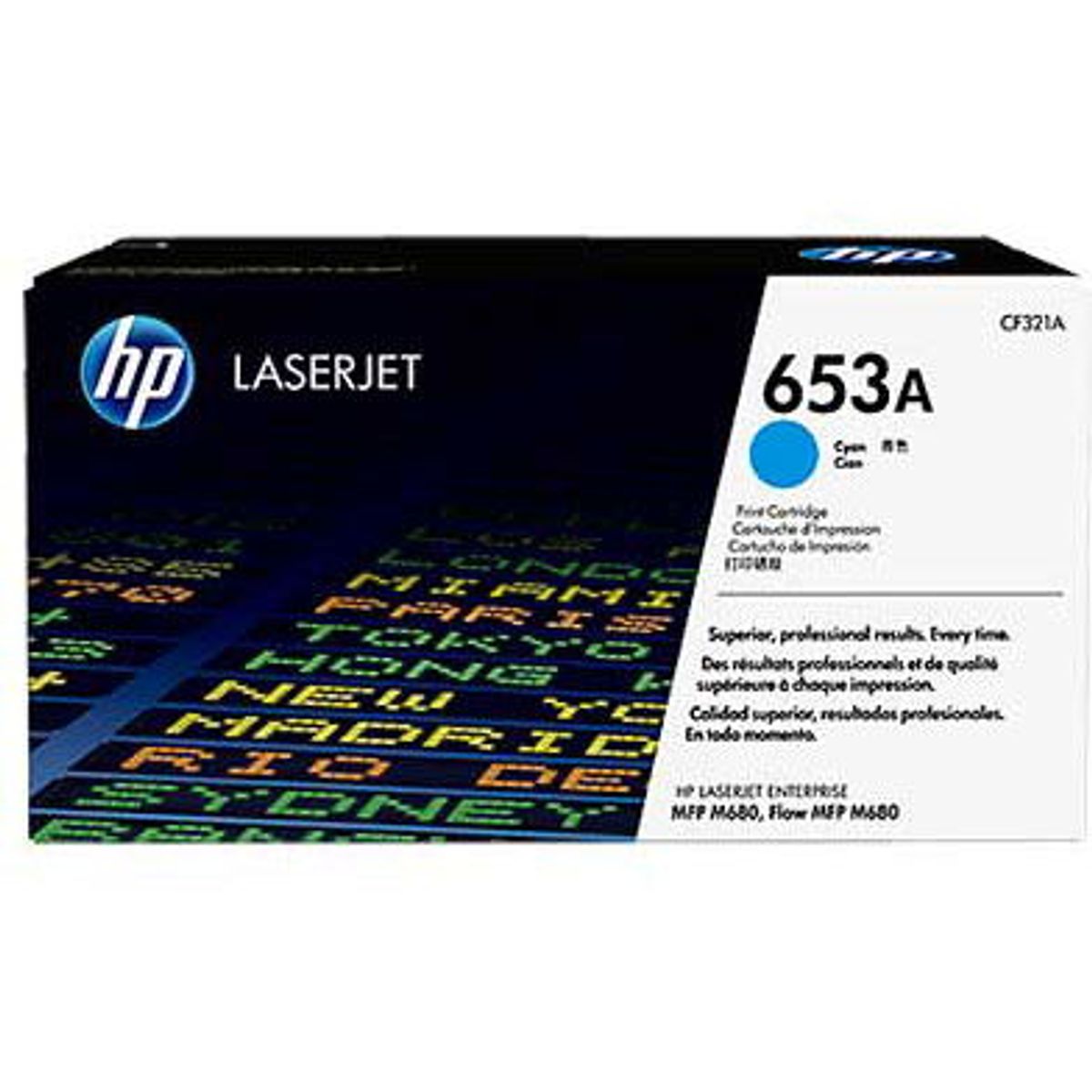 HP 653A toner cyan