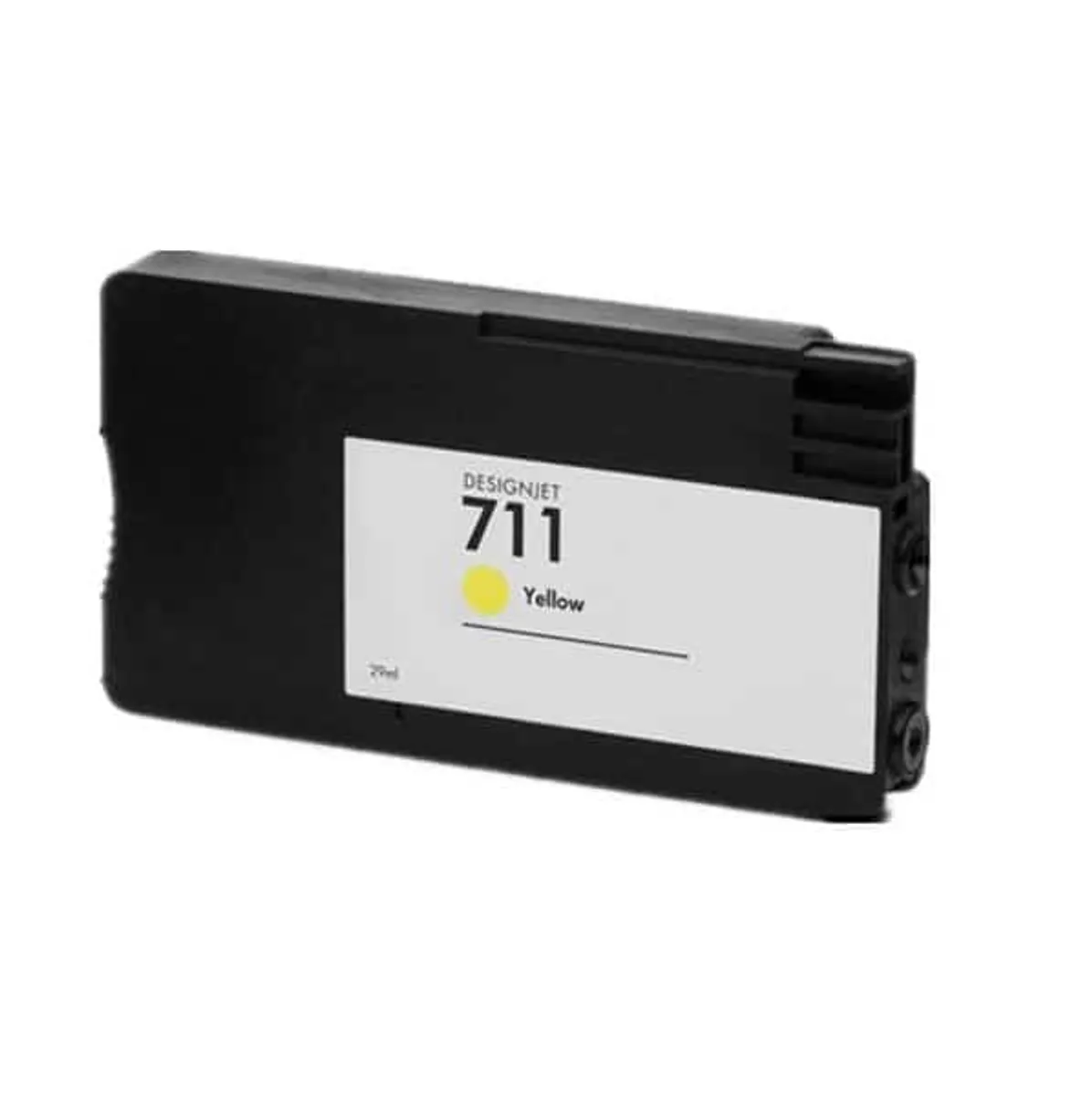 HP 711 gul blækpatron 28ml - Kompatibel - CZ136A