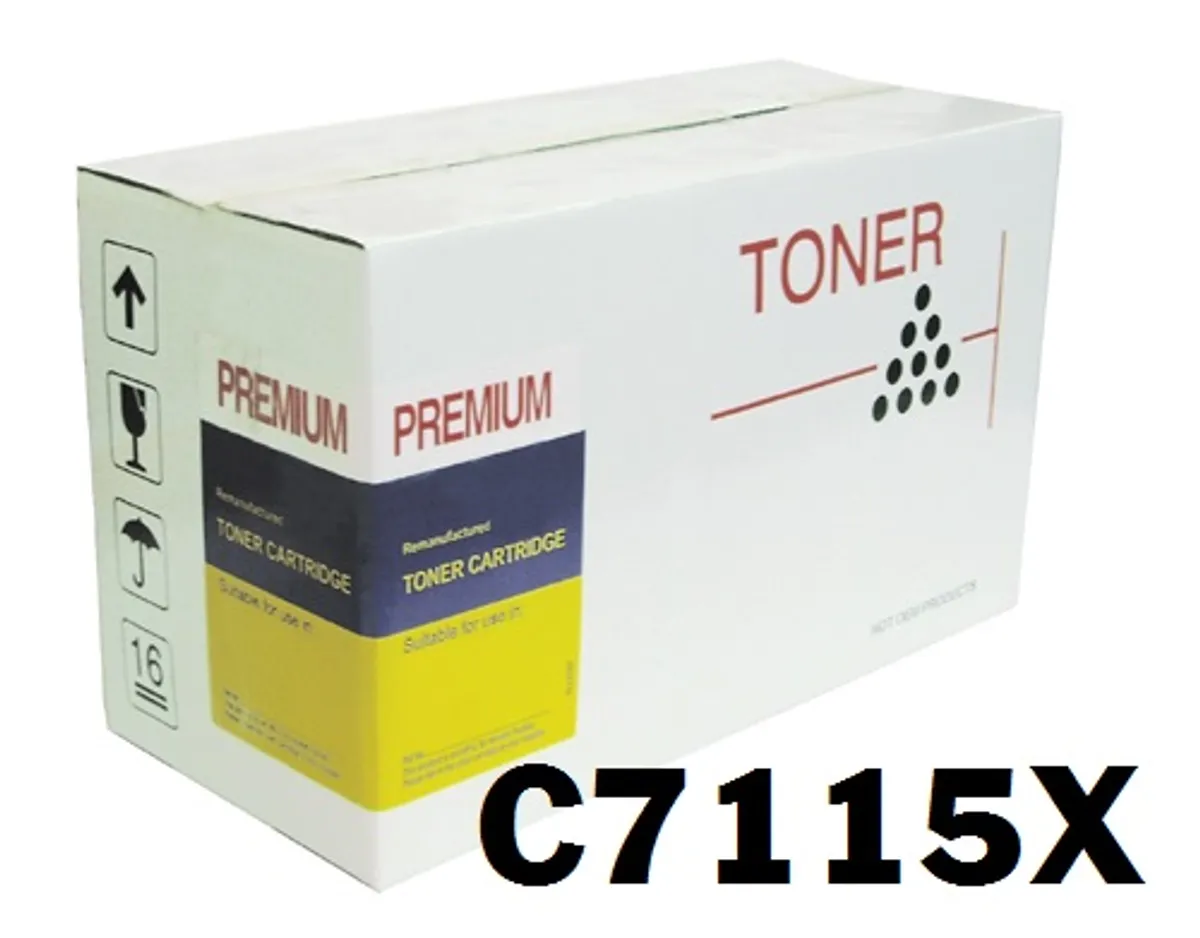 HP 7115X Sort 15X Toner Kompatibel