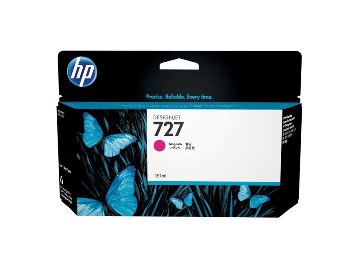 HP 727 Blæk Magenta 130 ml.