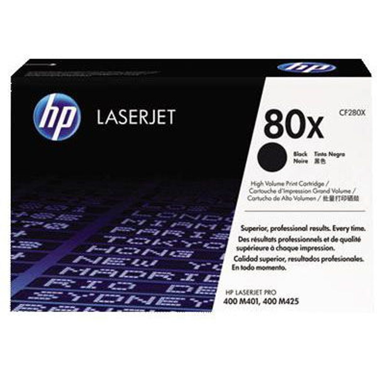 HP 80X toner black