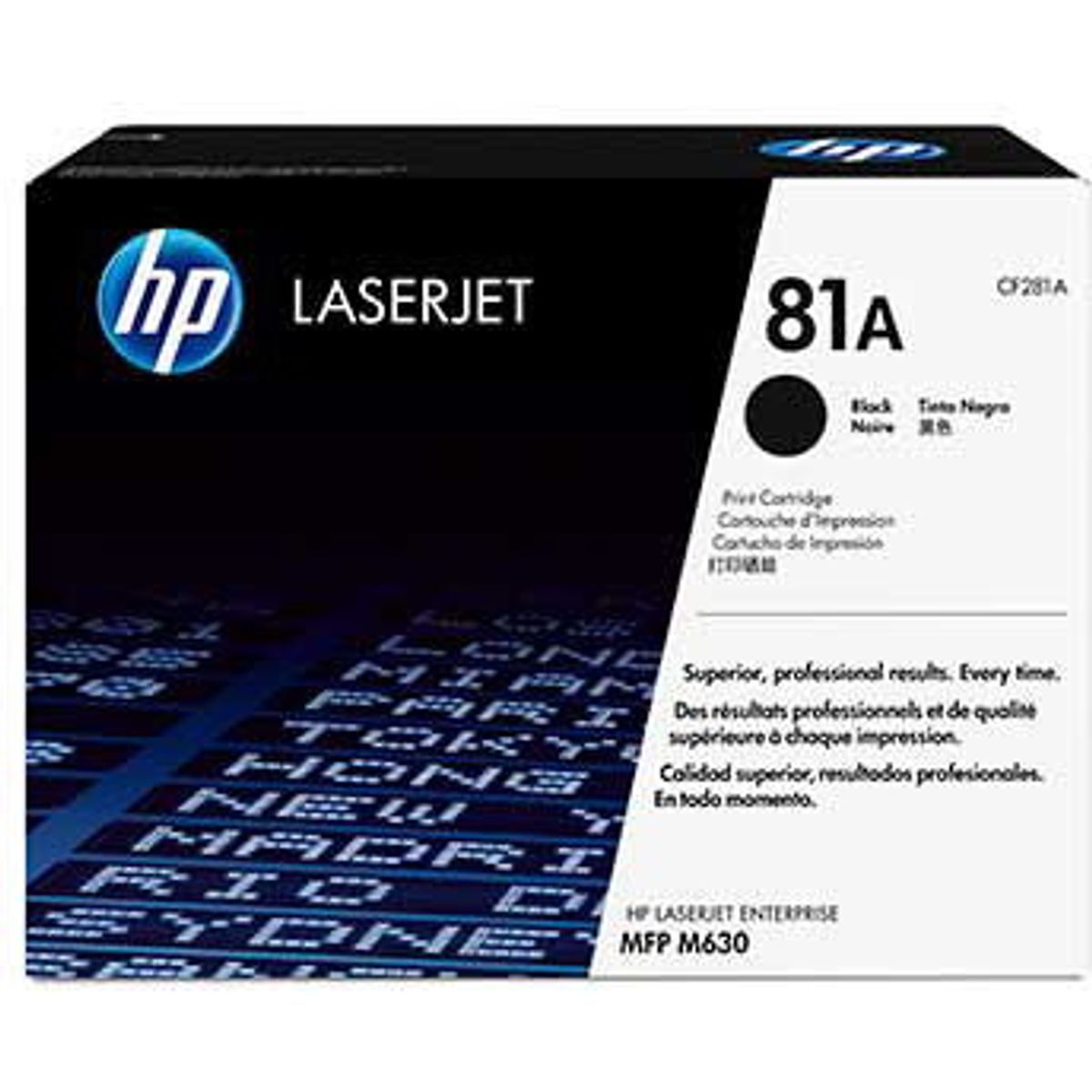 HP 81A toner black