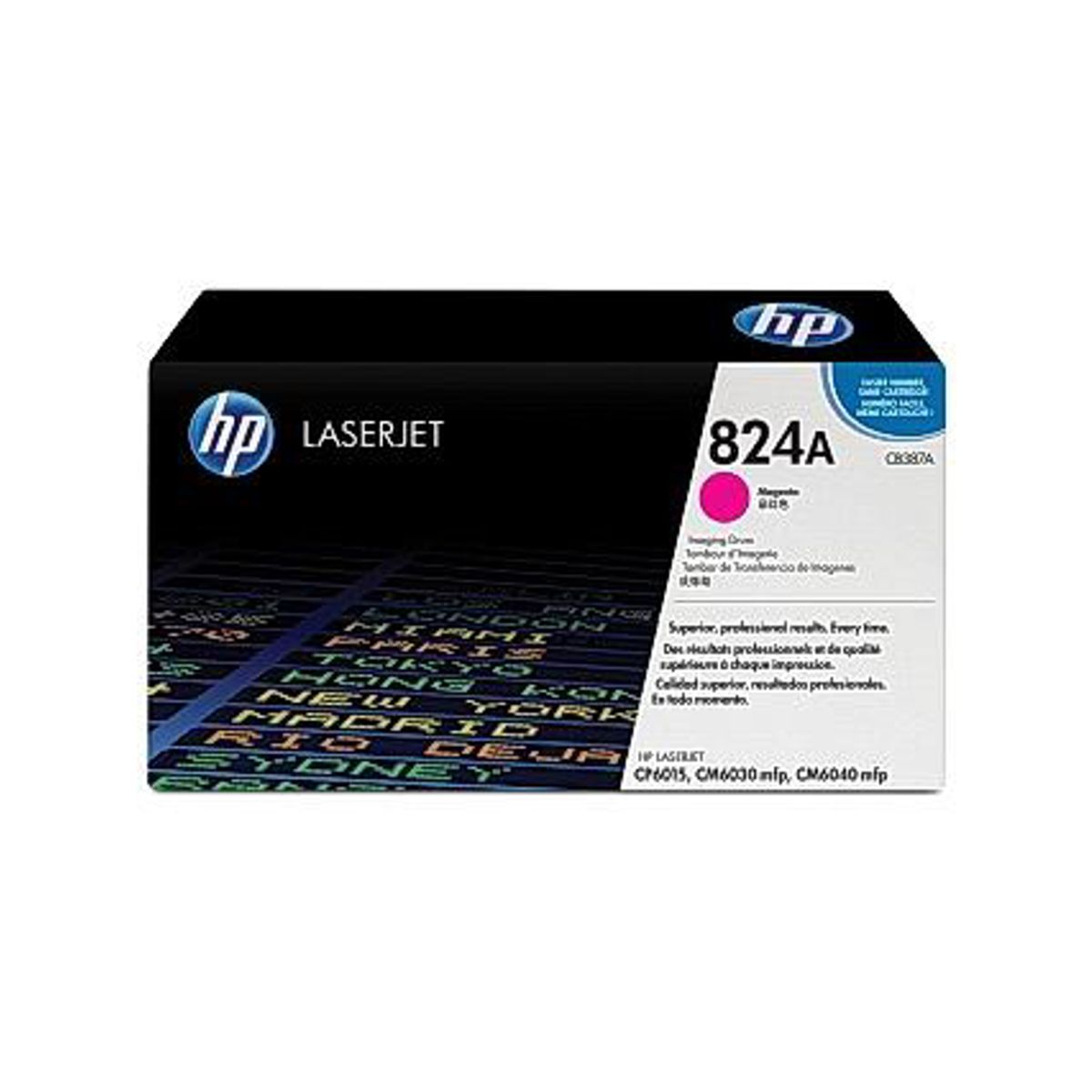 HP 824a Tromle Cb387a Magenta