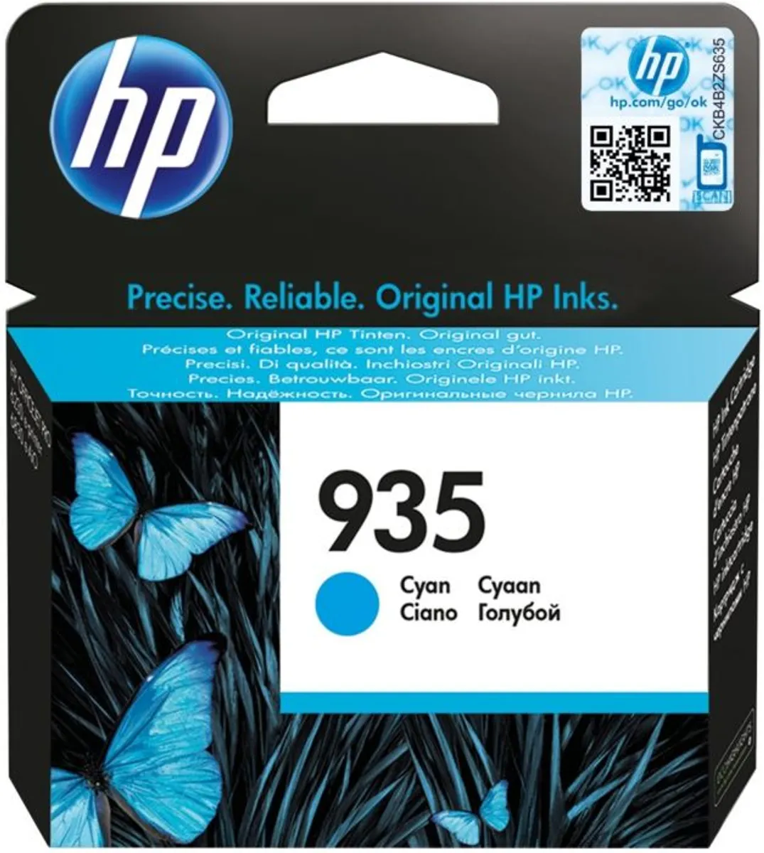 HP 935 blækpatron cyan