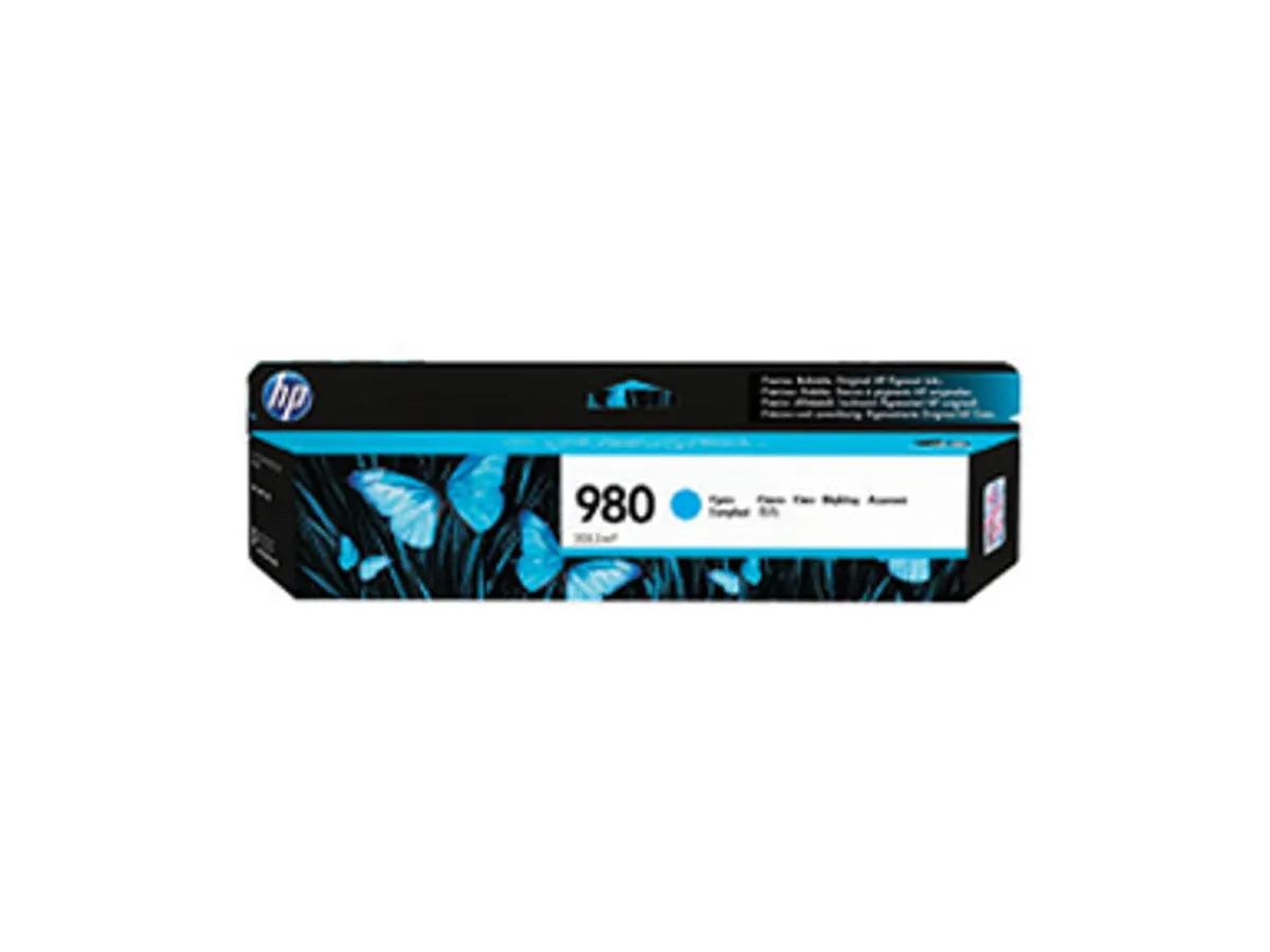 HP 980 Blæk Cyan