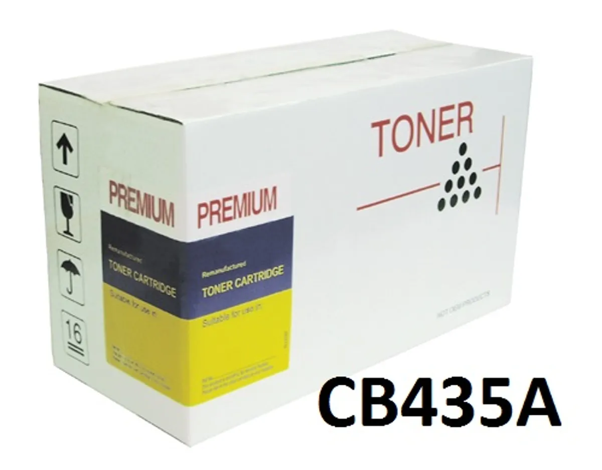 HP CB435A Sort Toner Kompatibel