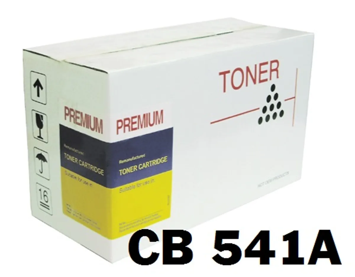 HP CB541A Cyan Lasertoner Kompatibel