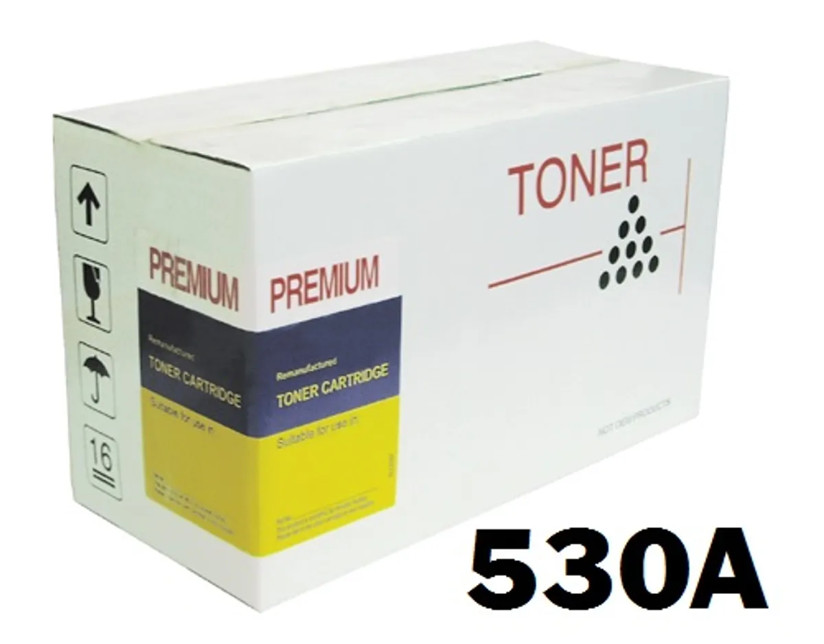 HP CC530A Sort Toner Kompatibel